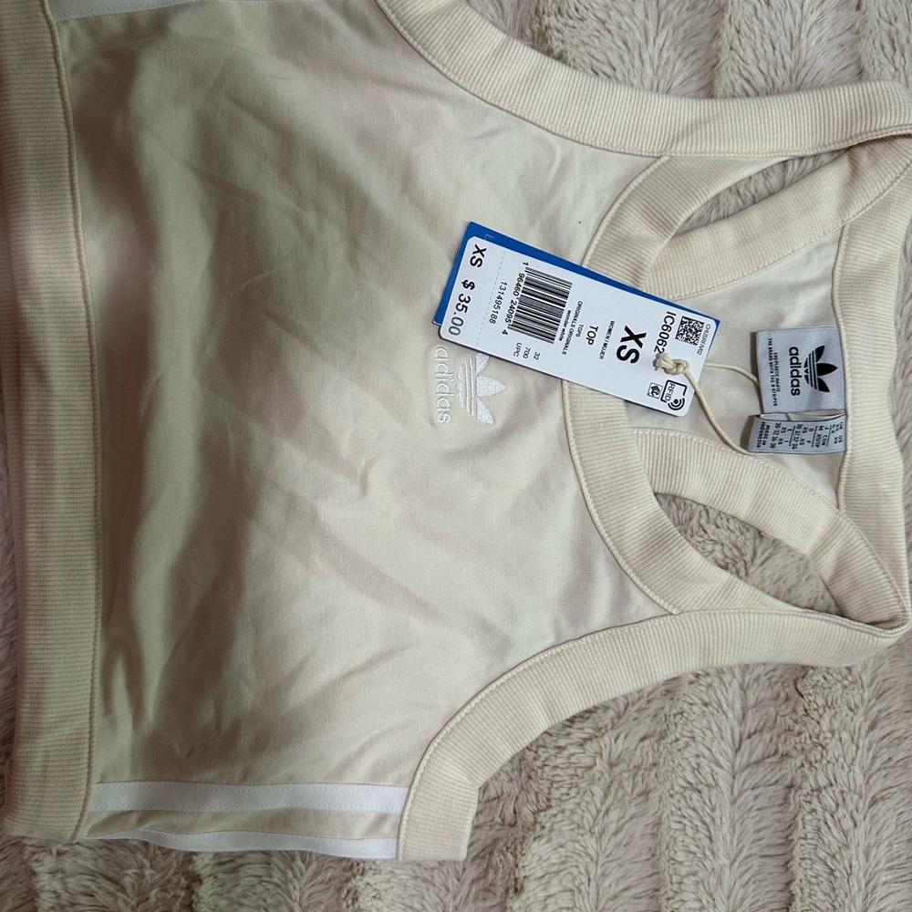 Adidas Women's Off-White Sports Bra
